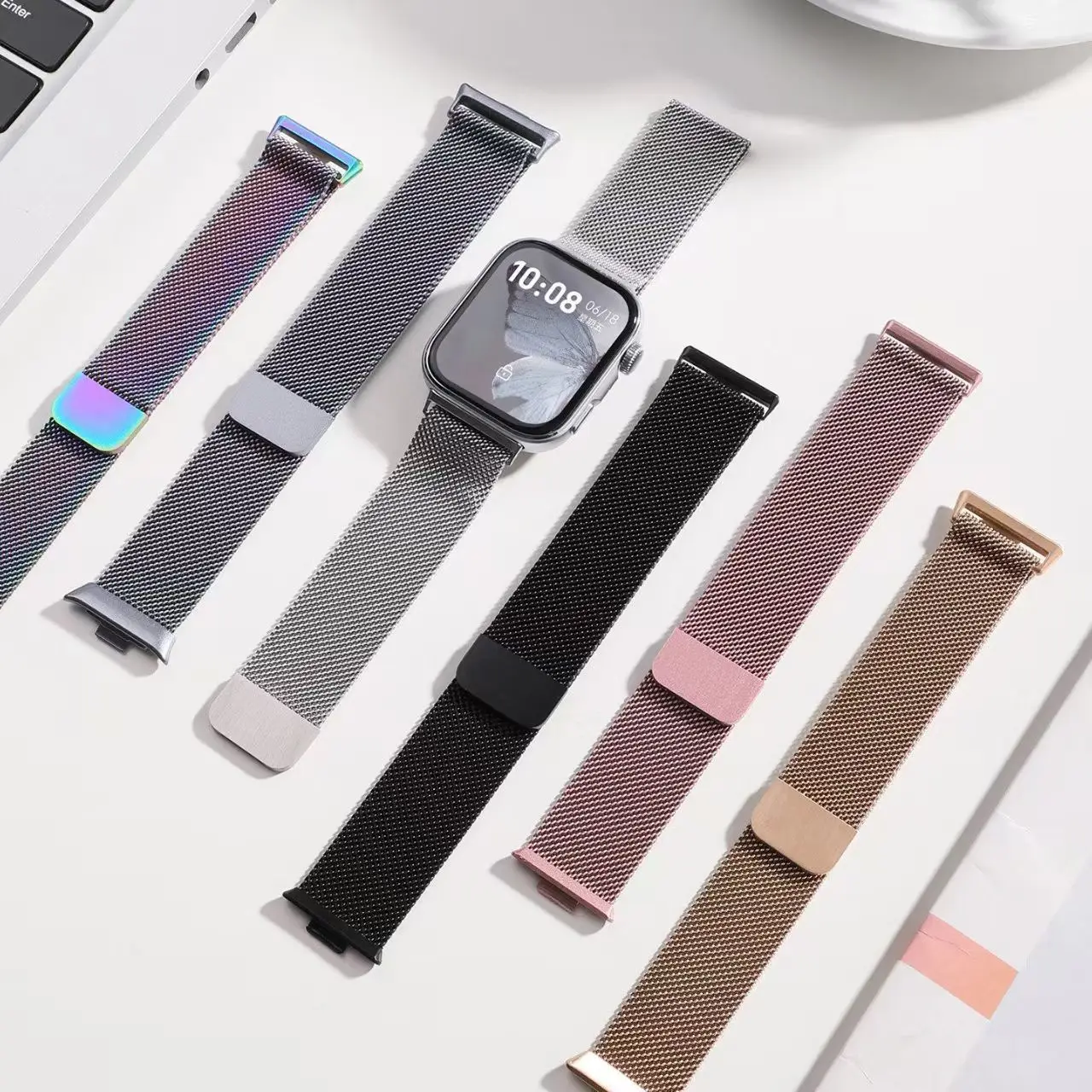 Milanese Loop Band für Huawei Watch FIT 5 pro-Fit 4-fit 5 Magnetisches Edelstahlarmband fit5 Correa für Huawei Fit 3 Armbandzubehör