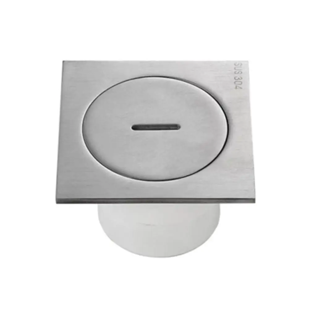 

Stainless Steel Floor Drains Anti-odor Rust-proof Square Shower Drain Tiled Insert Waterproof Bathroom Drainage Laundry Floor