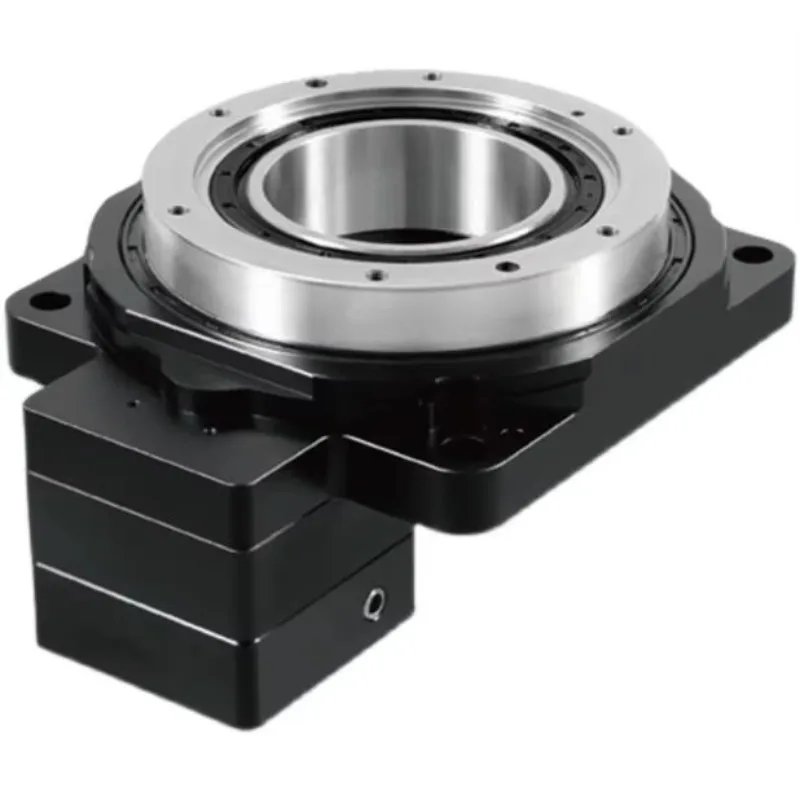 xmsjHigh Precision 130mm Hollow Rotary Platform Gear Ratio 18 Hollow Rotary Actuators Hollow For Servo 400W Motor