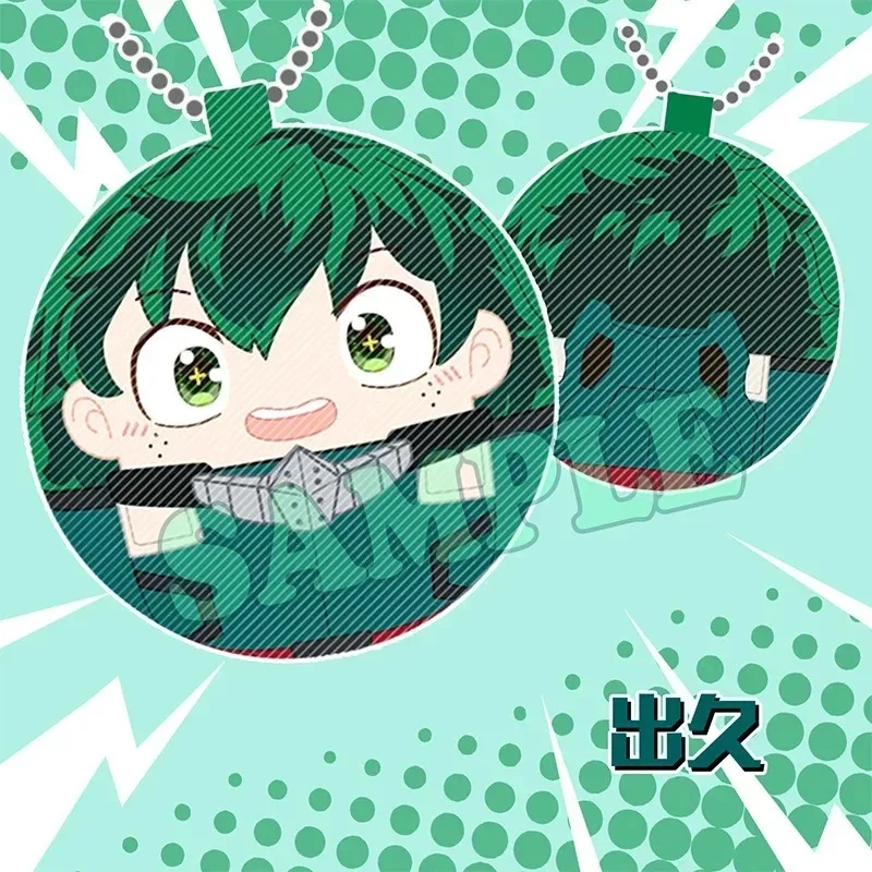 10 cm Anime Randapparatuur All·Might Deku Endeavour Pluche Vulling Cosplay Leuke Sleutelhanger Schooltas Hanger Speelgoed Cadeau voor Kinderen