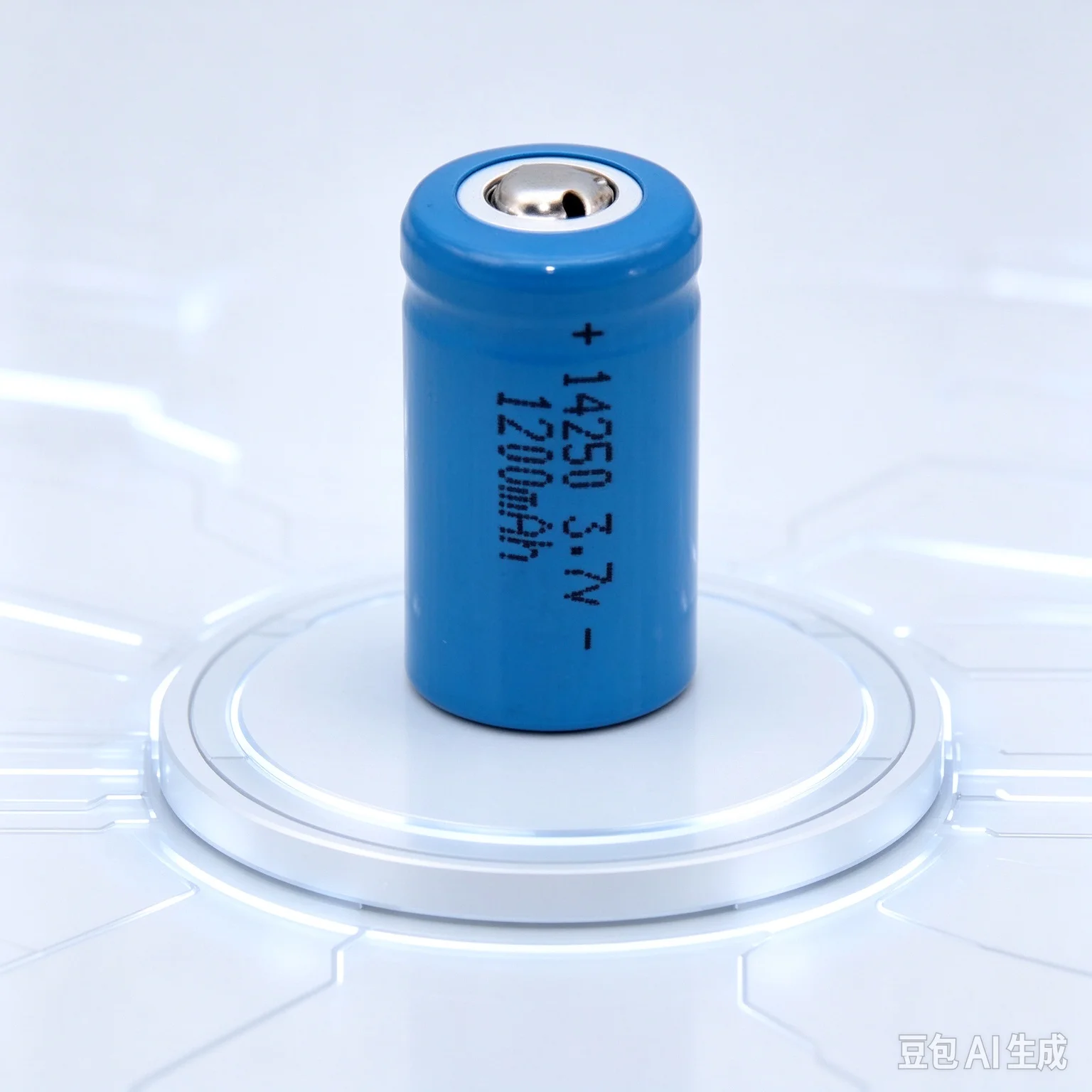 for 14250 Rechargeable Lithium Battery 3.7V 1200mAh Pointed Tip For Laser Sight