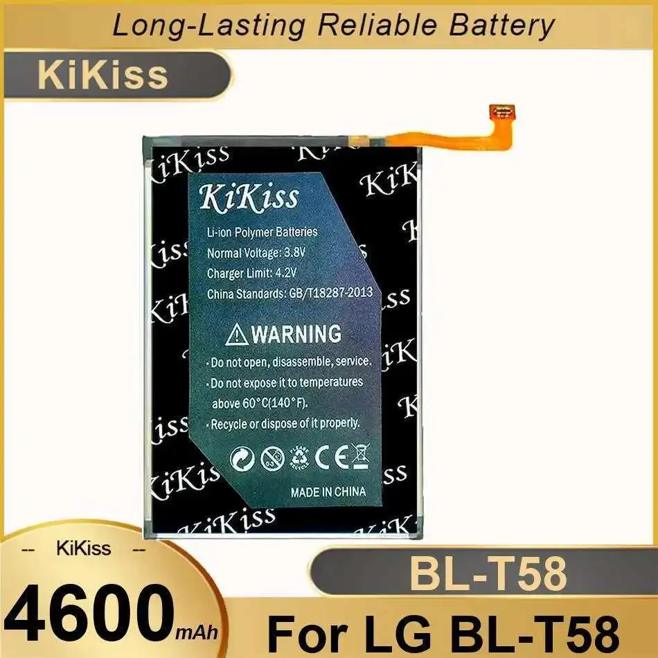 

Long-Lasting Performance Mobile Phone Battery 4600Mah Lightweight For LG BL-T58