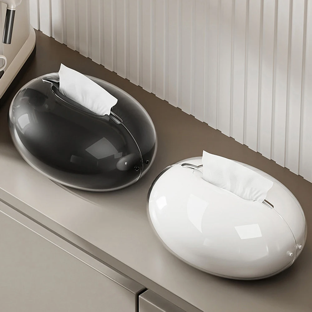 Magnetic Tissue Box Reusable Tissue Storage Box Multipurpose Tissue Box Drip Shape Tissue Box for Restroom Decoration
