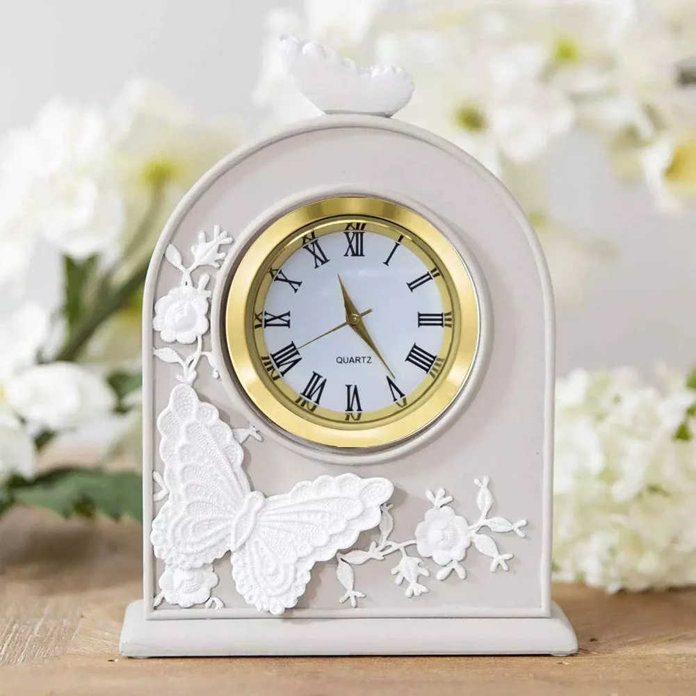 For Home Decor Projects DIY Clock Parts Quartz Clock Insert For Home And Office Use Gold Sleek Minimalist Style