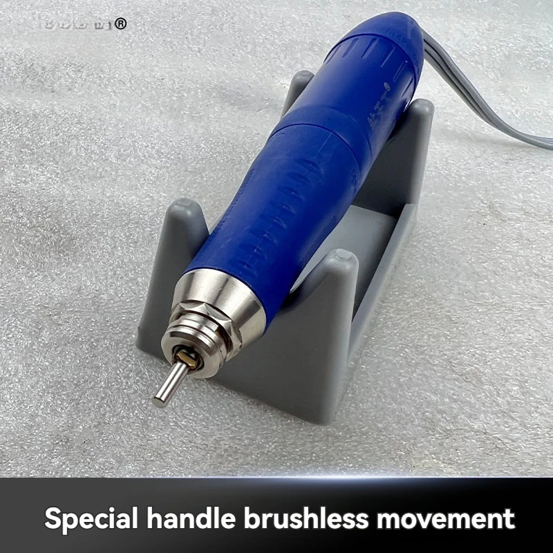 Dual‑Port Brushless Carving Polishing Machine, 2.35mm 3.0mm Universal Handpiece, for Jade Wood Nut Carving Drilling Work