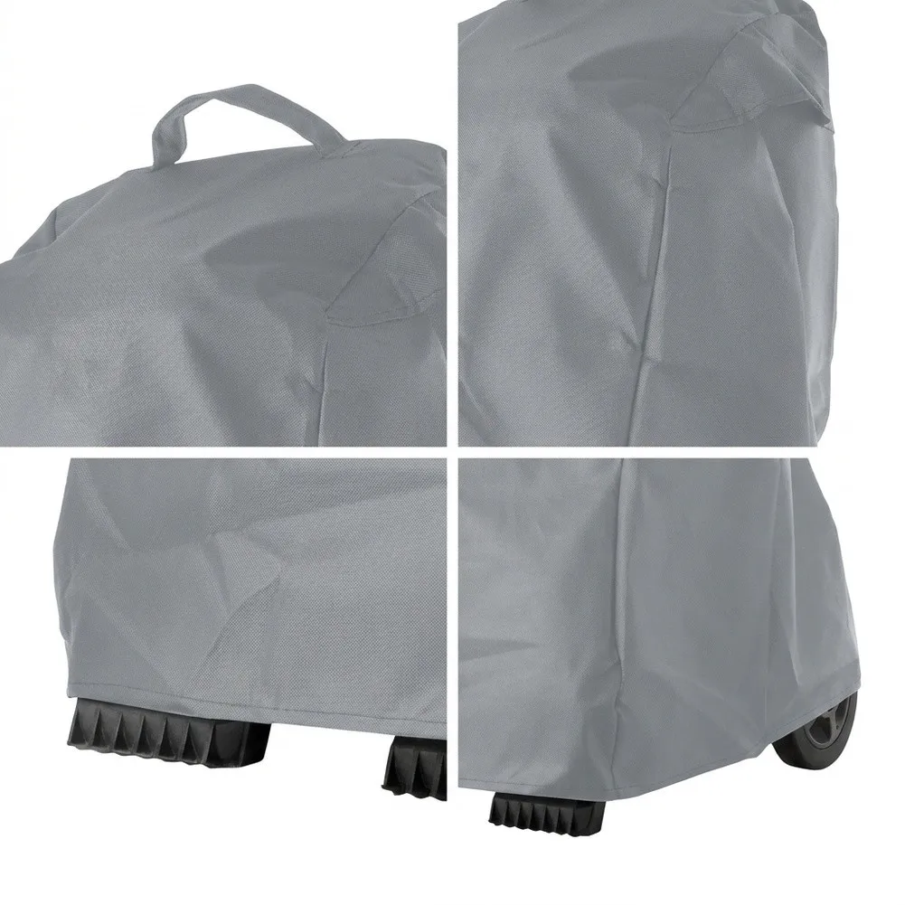Gray Oxford Fabric Pool Cleaning Machine Cover 210D/420D Waterproof Dustproof 56x66x107cm for Robotic Pool Cleaner Protection