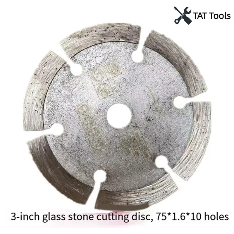 

8Pcs 75Mm Cutting Disc For 10Mm Bore Angle Grinder Metal Circular Saw Blade Flat Flap Grinding Wheel Sanding Pads Tool