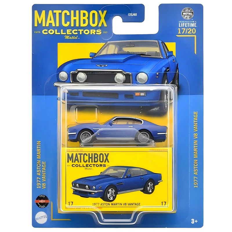 2024-GBJ48 Matchbox 1/64 1973 Savanna RX-3 18 Jeep Wrangler JL 1953 Ford COE V8 Vantage Collect die-casting alloy car model