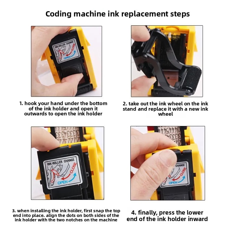 

8 Digits Digital Tag Gun Handheld Price Label Gun + 1 Lines Labels +1 Ink 5500 Price Tag Marker Machine Labeler Labeller Sticker