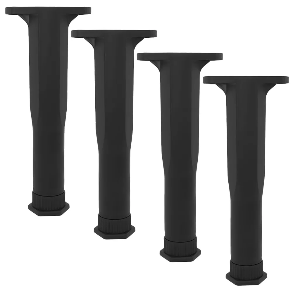4Pcs Heavy Duty Bed Frame Support Legs Adjustable Height T-Shape Design for Wobble-Free Bed Frame Reinforcement