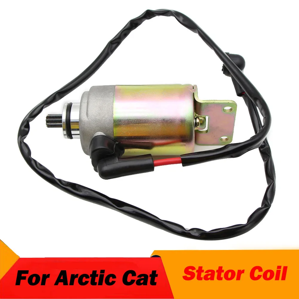 Motorcycle Starter Motor For Arctic Cat ATV UTILITY 150 2X4 AUTOMATIC 3305-011 For Polaris Phoenix Sawtooth 200 0453024 0453778