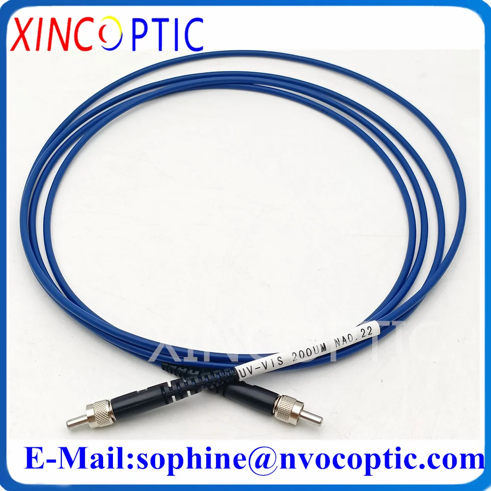 

200um SMA-SMA905 Round Ultraviolet Light Optimized Silica Fiber Metal Ferrule 1M 2M 3M 3.0mm Armored Optic Patch Cord Connector