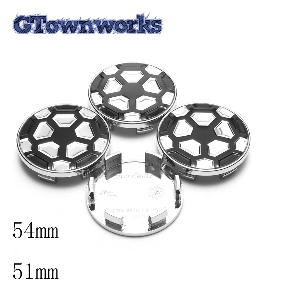 

4pcs 54mm Wheel Hub Cap For Rim Center Cover 1997-2015 G20 M45 2011-2013 M37 40343AU51A Football Styling Hubcap Car Accessories