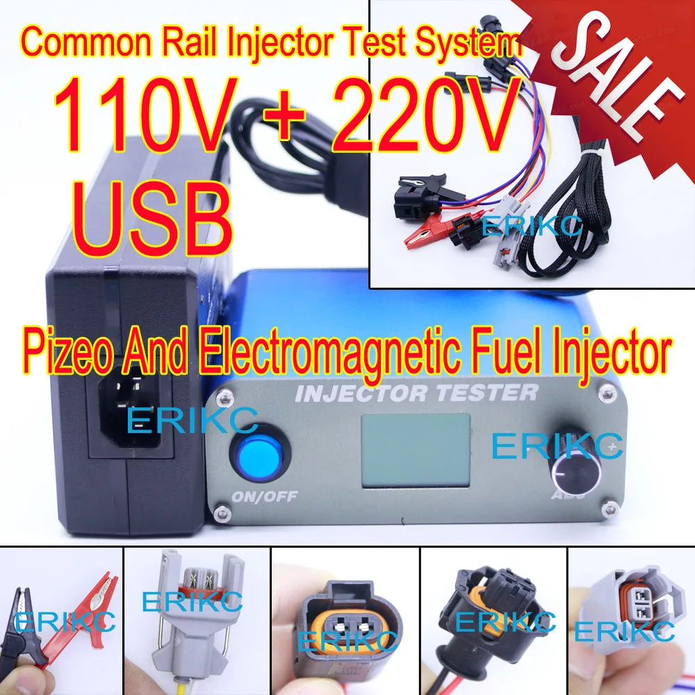 

ERIKC CRI800 Injector Nozzle Tester Electrical Test Common Rail Diesel Inyector Nozzle Testing Equipment E1024031