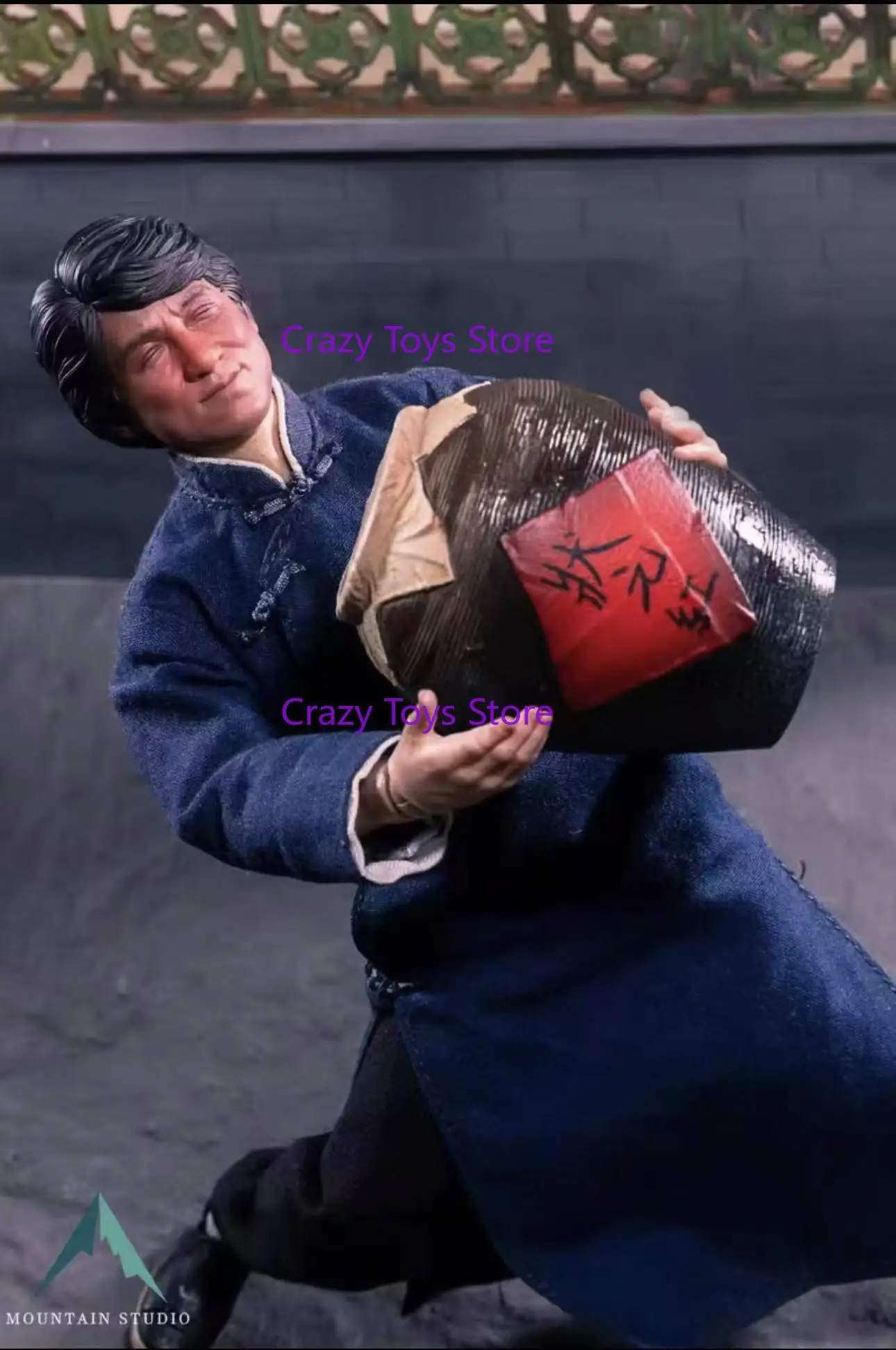 Pré-venda Mountain Studio (Mestre bêbado) Jackie Chan 1/12 Action Figure Toy Collection Gift