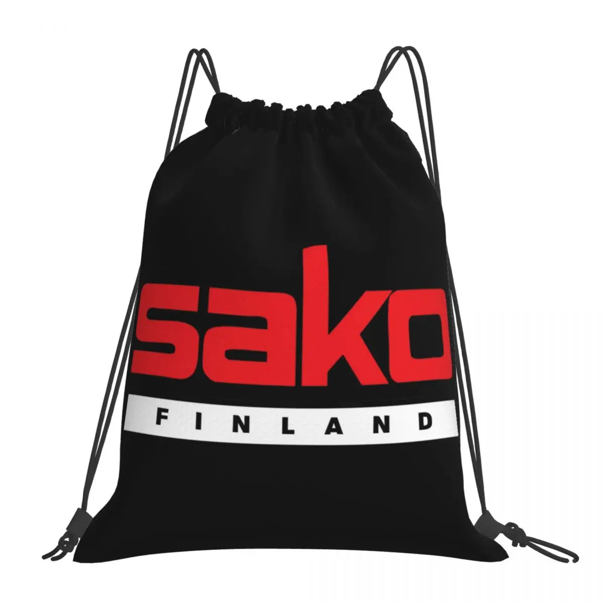 

Sako Arms Backpacks Fashion Portable Drawstring Bags Drawstring Bundle Pocket Shoes Bag BookBag For Travel School