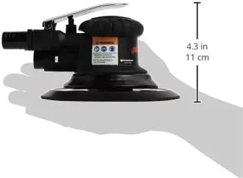 Sander Udara Orbital Acak 300G, Orbit 3/16", Pad 6", 10,000 RPM, 0,2 HP