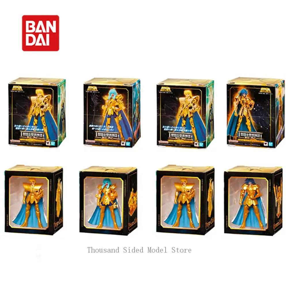 En Stock, Original Bandai Saint Seiya Myth Cloth EX Gashapon, Colección de Miniaturas, Saga Géminis, Piscis, Afrodita, Figuras de Anime