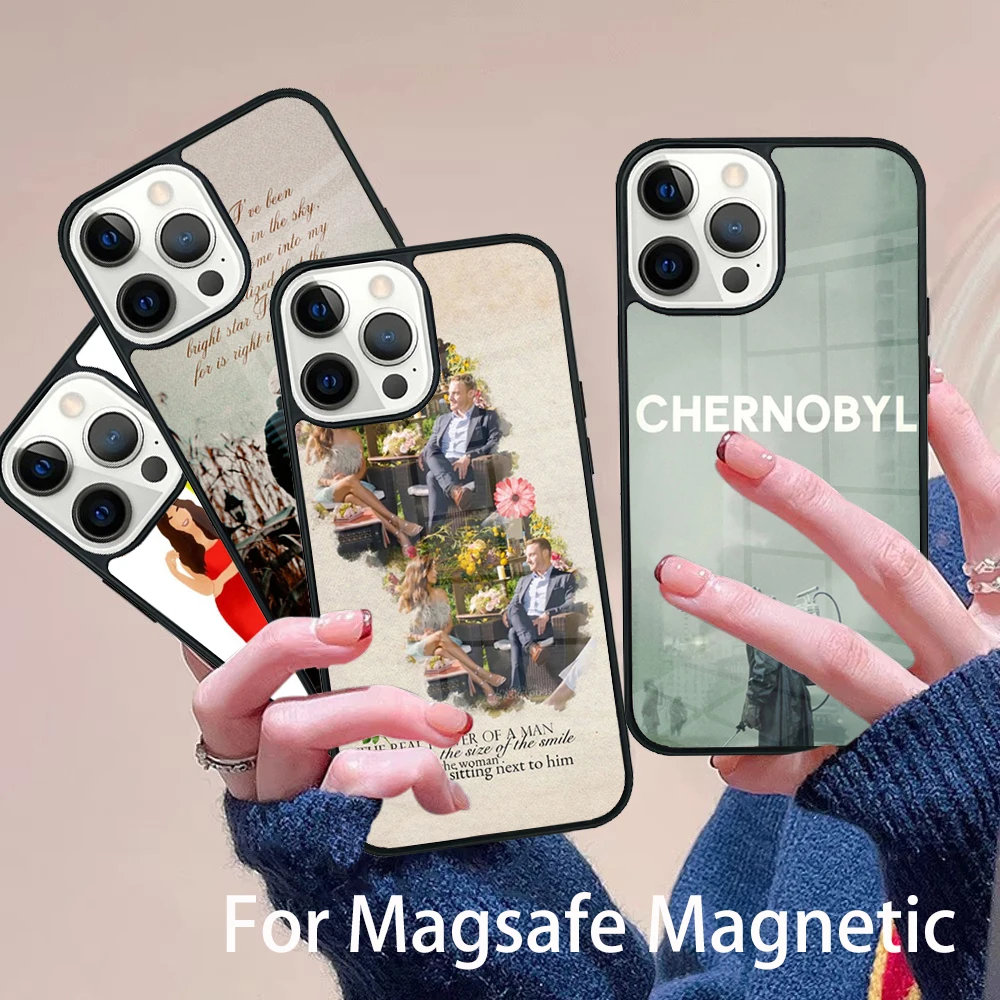 

TV Sen Cal Kapimi Phone Case Magesafe Magnetic Wireless Charge Cover For IPhone 16 11 12 13 14 15 Pro Max Plus Mini