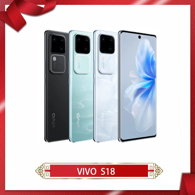 New Original VIVO S18 5G Smart Phone Snapdragon7 Gen3  6.78inch AMOLED 50MP Camera 5000Mah 80W Flash Charge NFC OTA