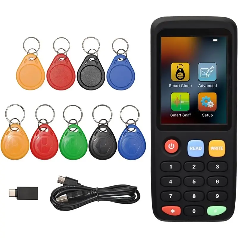 

【БЫСТРАЯ ПРОДАЖА】X7 NFC RFID-карт, копир, считыватель, писатель, Дубликатор для мультичастотного чтения и записи, карта программирования смарт-карт