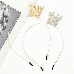 1pc New Water Diamond Crown Hair Hoops and Combs Cute Princess Girls Hair Accessories Baby Crown Hair Accessories Bride Headwear