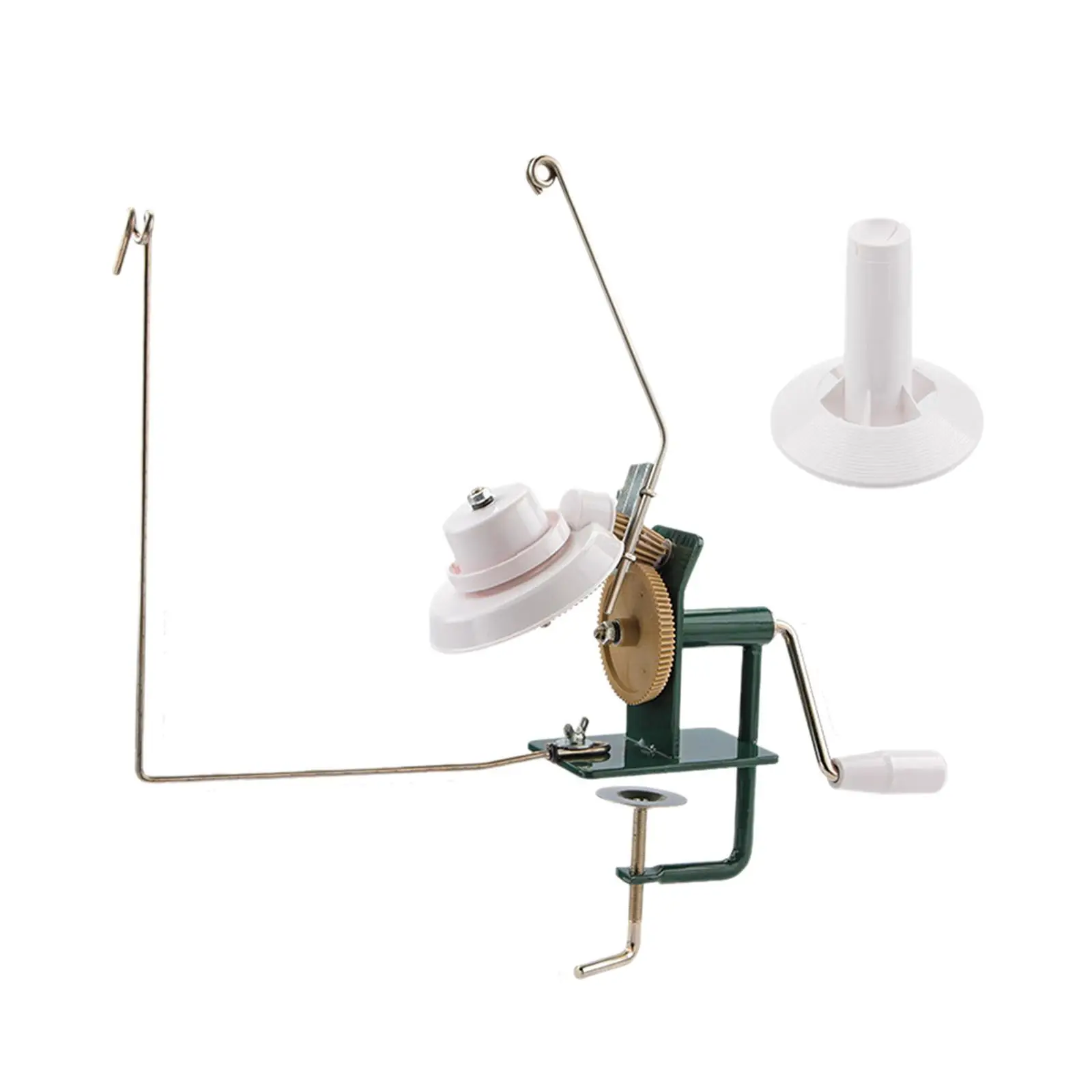 

Yarn Ball Winder Manual Multifunctional Stitch Knitting Craft Wool Winder for Knitting Lovers Beginners Wife Grandmother Sister