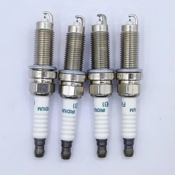 4pcs 22401-ED71B FXE20HE11 Platium Iridium Spark Plug For Nissan Juke Versa Micra Tiida X-Trail DILZKAR6A11 22401ED71B