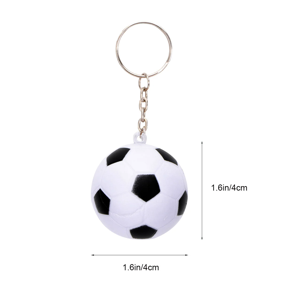 30 Pcs Football Keychain Bionic Sports Keychains Rugby Keyring Game Souvenir Child