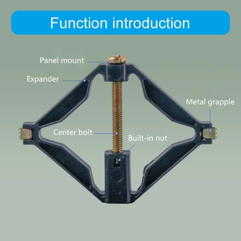 5ASD 10PCS Outlet Box Box Restorations Clip Clip Outlet Box Reply Set للمفاتيح والمقبس