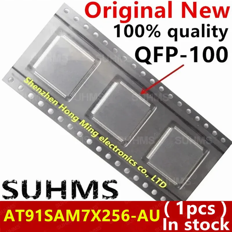 (1piece)100% New AT91SAM7X256-AU AT91SAM7X256 AU QFP-100 Chipset