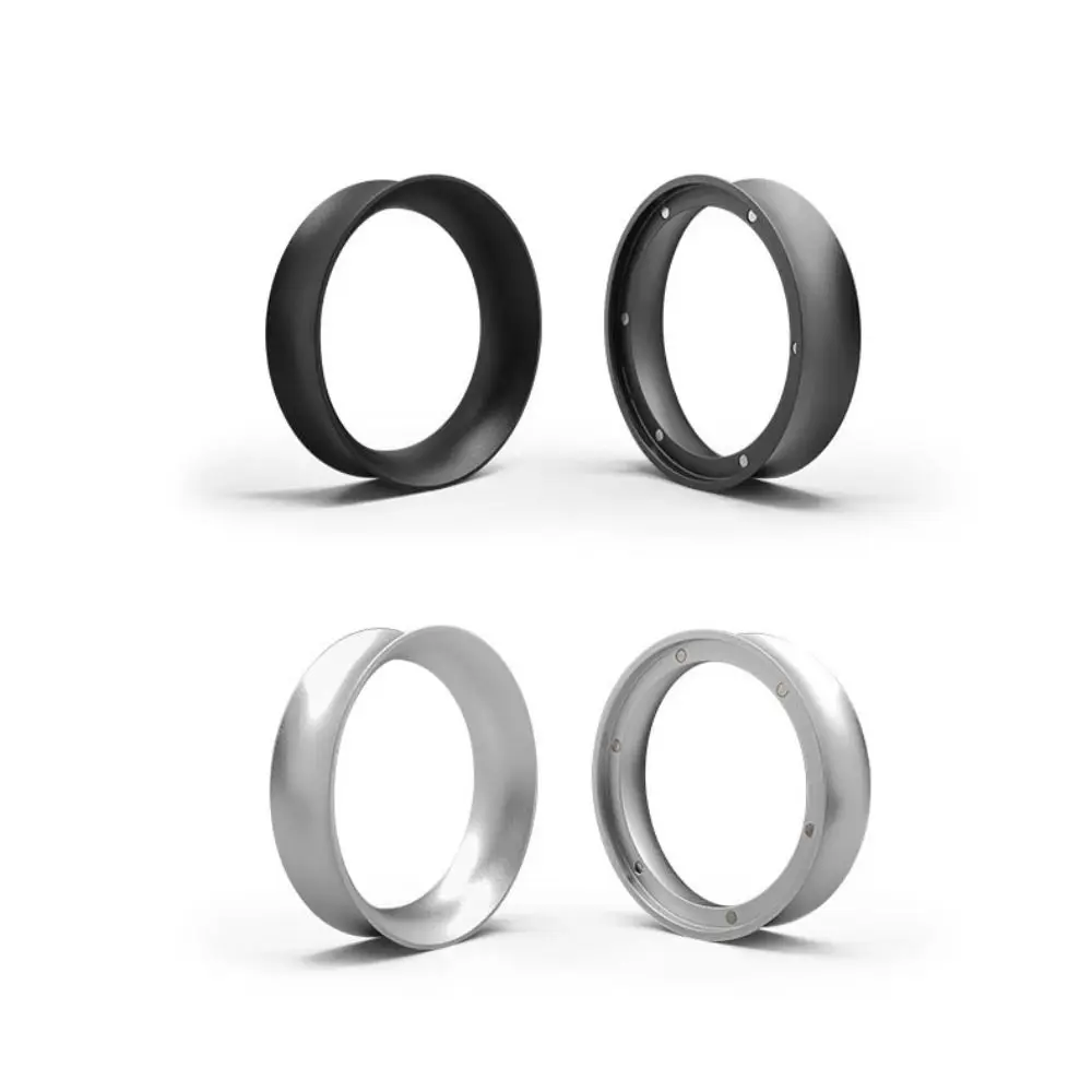 

6-магнитные кольца для дозирования кофе, внешняя конструкция крепления, портафильтр из алюминиевого сплава, кольцо для улавливания кофе, предотвращение летающего порошка