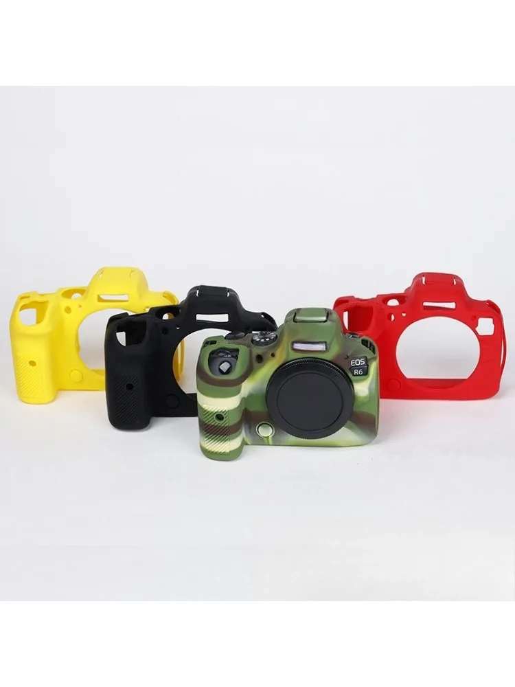 Silikonowe etui ochronne na aparat Canon EOSR6 R6II R6 MARKII SLR, miękkie etui fotograficzne — zdjęcie produktu 7