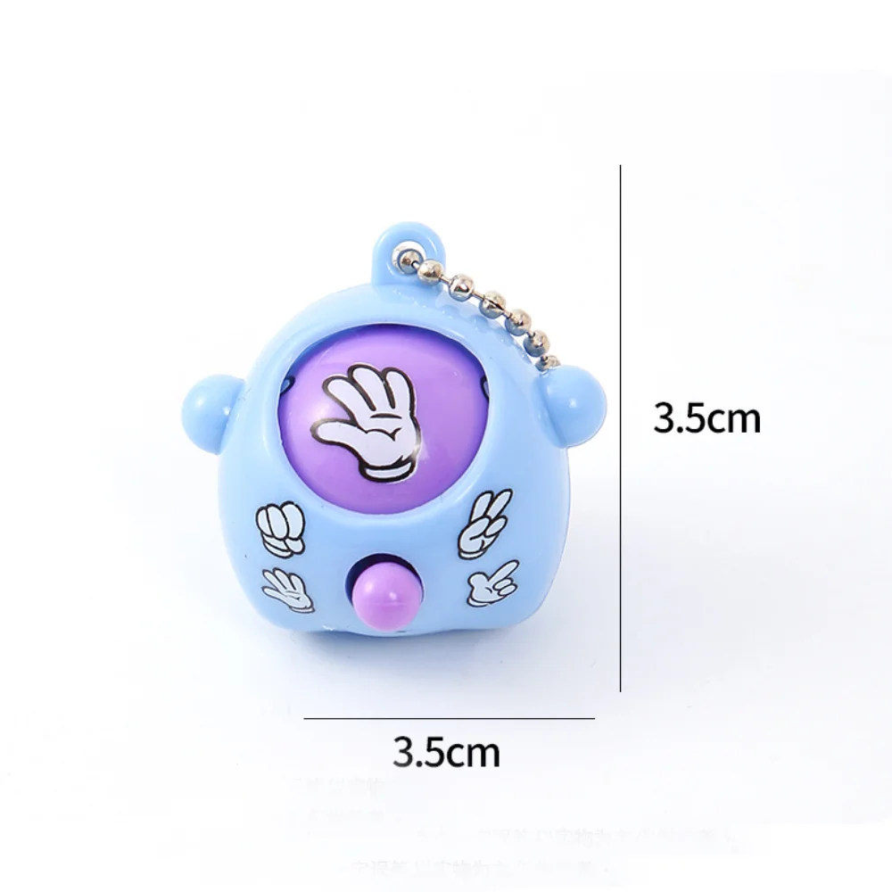 5 szt. Mini breloczki Pop w losowych kolorach, ABS, unisex, sensoryczne zabawki antystresowe dla maluchów, trwałe upominki na przyjęcia urodzinowe dla dzieci, prezenty dla gości