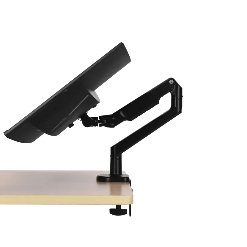 Wholesale High Quality Single Screen Monitor Arm Bracket with Mechanical Spring Lifting Structure for Computer Display