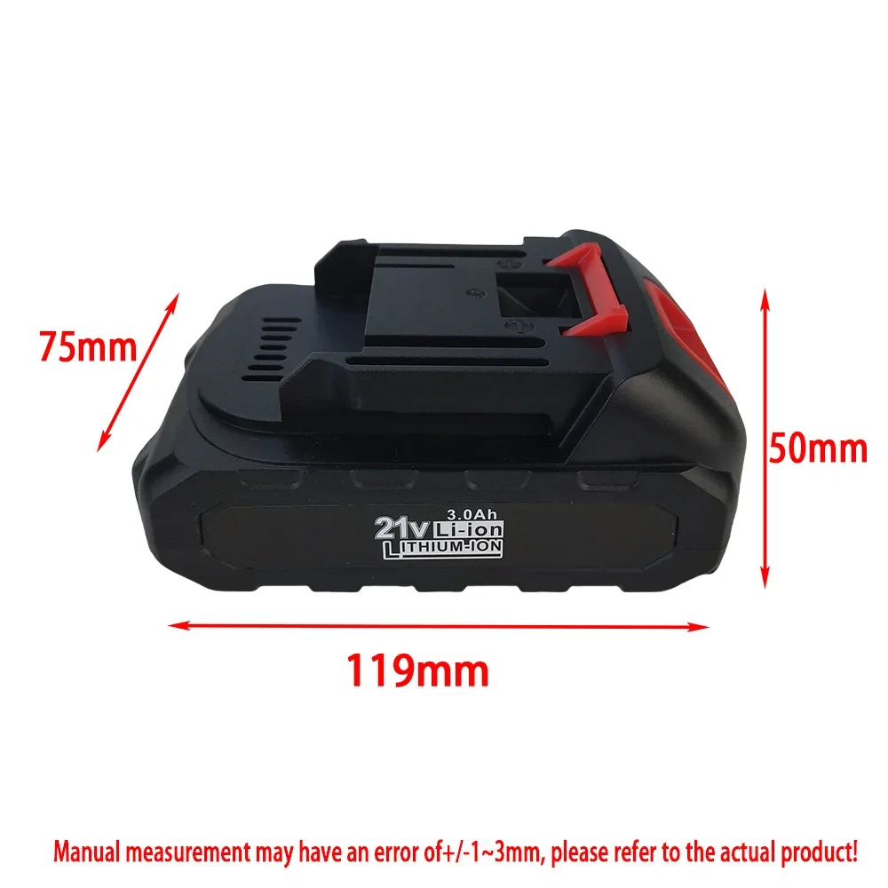 Suitable for Makita 21V series electric tool high voltage water gun  21V 3000mAh （3Ah） high-power durable lithium battery