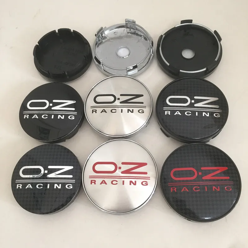 4pcs 56mm 60mm 65mm 68mm OZ O.Z logo Car Wheel Center Cover Hub Cap Resin Badge Emblem sticker Decal styling auto Accessories