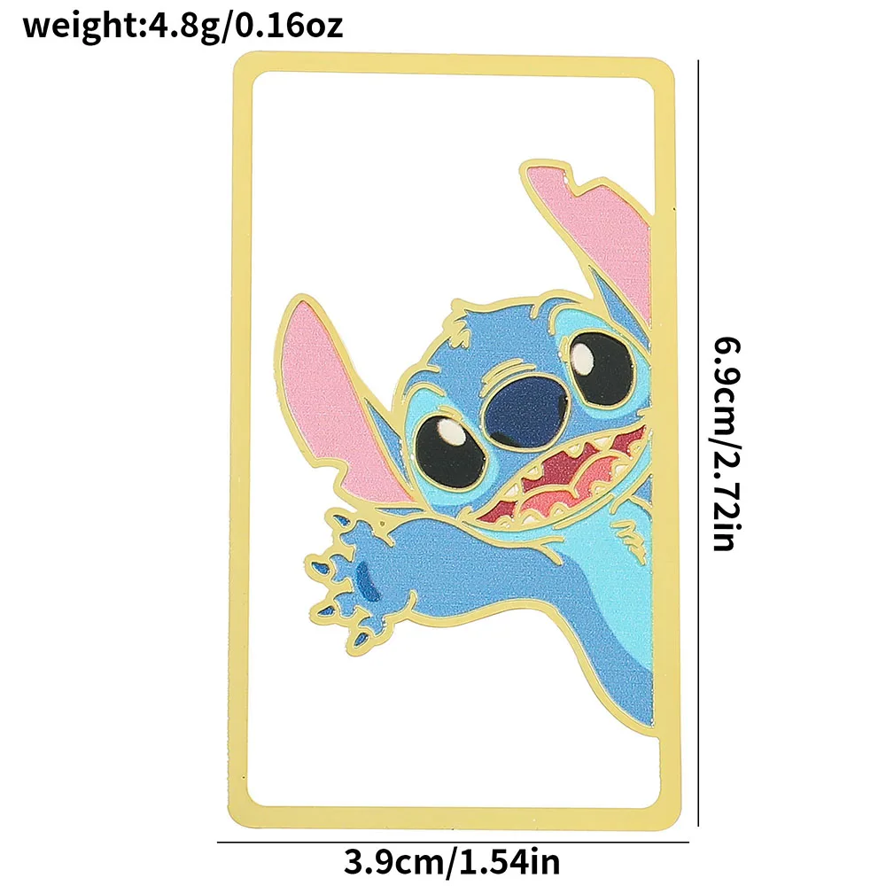 Ohana stitch zijclip bladwijzer, dochter verjaardag decoratie cadeau bladwijzer cadeau leesaccessoire