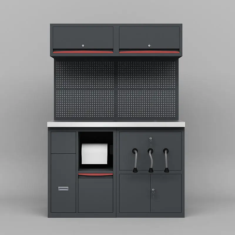 forTool Cabinet For Workshop Garage Cabinet with Tool Master Chest & Garage Steel Tools Garage Locker