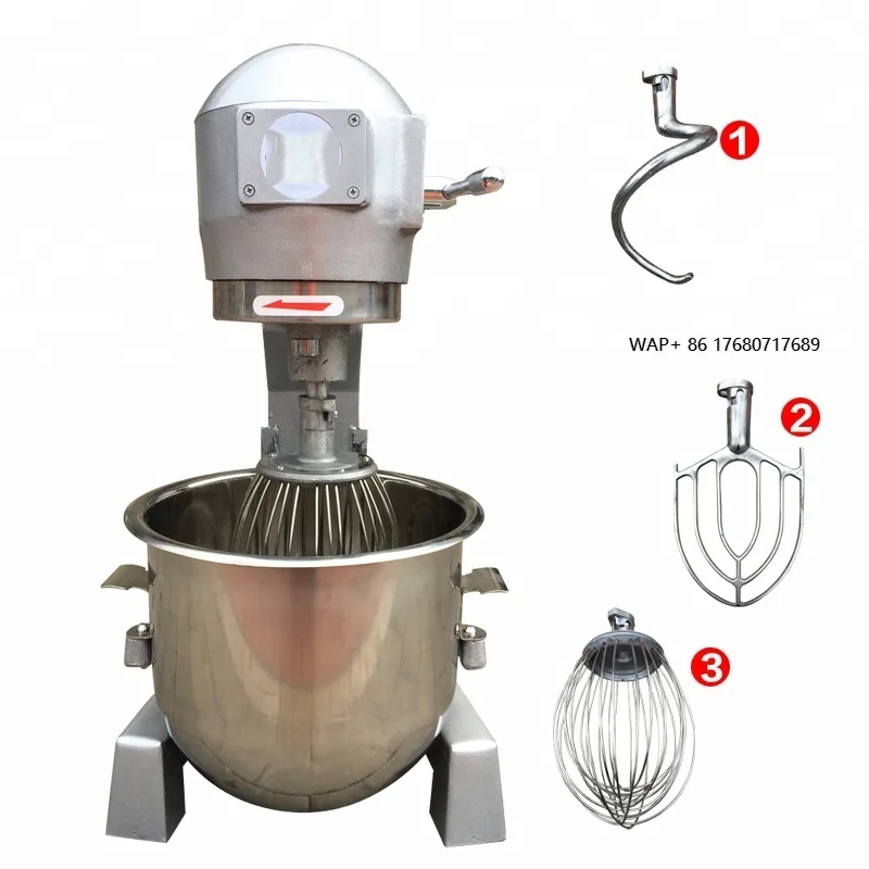 

Миксер для теста и яиц 20 л, профессиональный, для пекарни и кухни