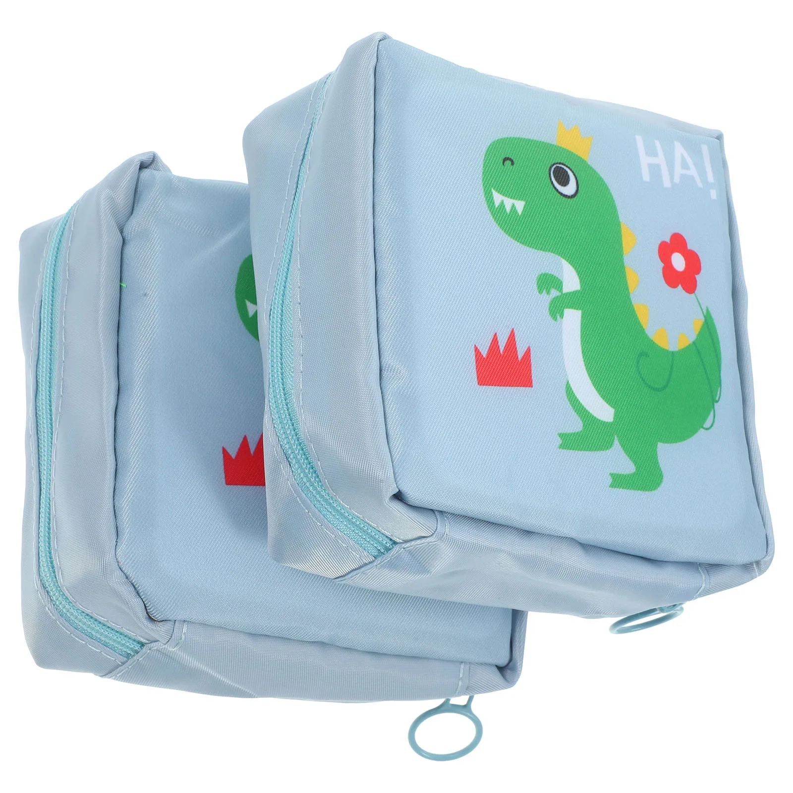 

2Pcs Sanitary Napkin Bag Portable Period Pouch Small Washable Menstrual Pad Holder Travel Storage Organizer for Women Girls