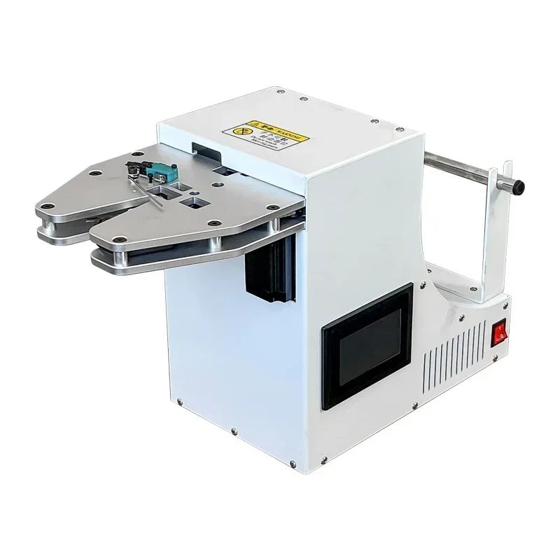 Automatic Gold Wire Sealing Machine For Sealing And Tying Packaging Machine with 2pcs S-shaped hook and cutting tying wire blade