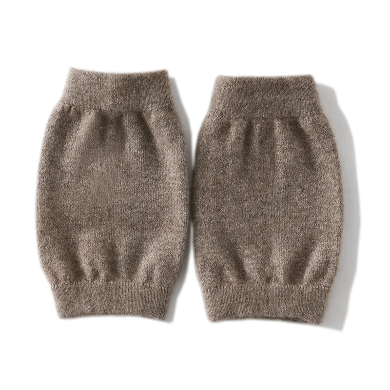 MVLYFLRT 100% kasjmier kniebeschermers voor dames warm en modieus in de herfst en winter luxe gebreide zachte en plakkerige kniebeschermers