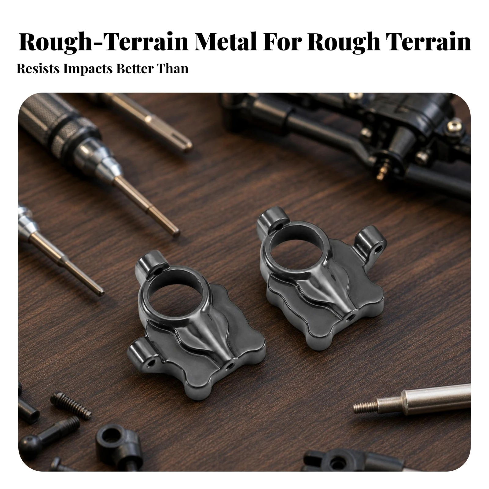 Front Axle Steering Cups Replacement RC Front Steering Cup Hardware High Strength Easy to Install