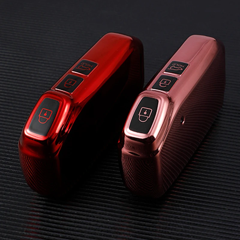 Key Case Cover for Kia K3 K5 Sportage R Optima Telluride Seltos Ceed K2 Rio Sorento K4 Cerato Forte Picanto Stonic Carnival Soul