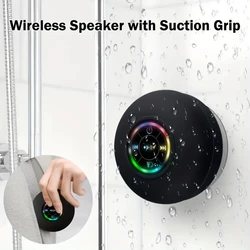 Altavoz Bluetooth 2023 Impermeable Para Ducha Al Aire Libre, Minicaja De Sonido Portátil, Subwoofer Inalámbrico Para Coche, Te
