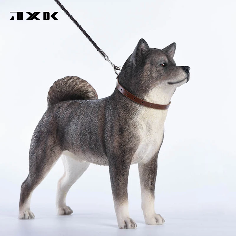 1/6 MR.Z MOKA JXK Resin Akita Dog Garge Kit Statue for Fans Gift