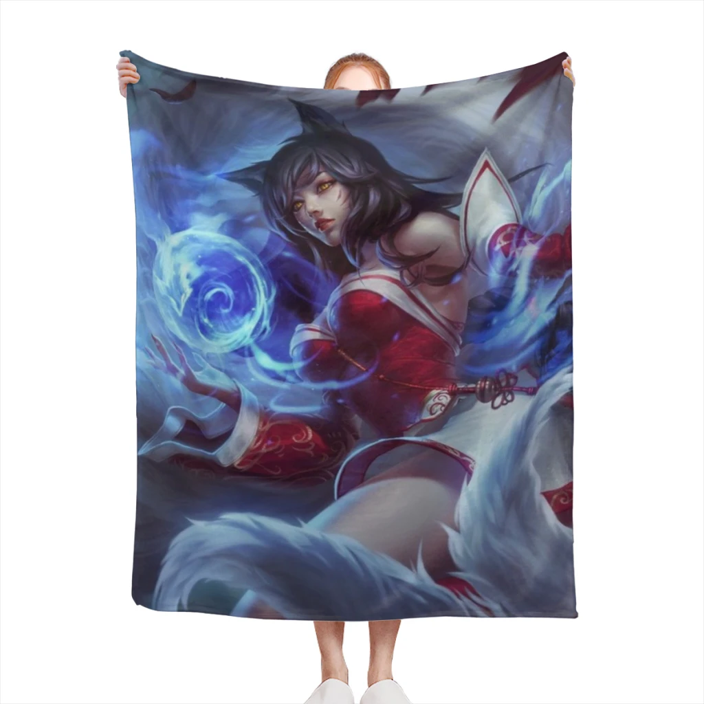 

Hot-Game-League-Of-Legends Comfortable Flanne Blanket Comforter Flannel Soft throw Blankets Warm Home and Decoration