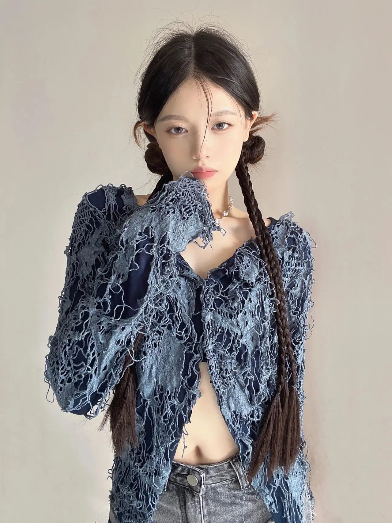 Women Long Sleeve T-shirt Women's 2024 New Unique Breathable Long Sleeved Cardigan Tshirts