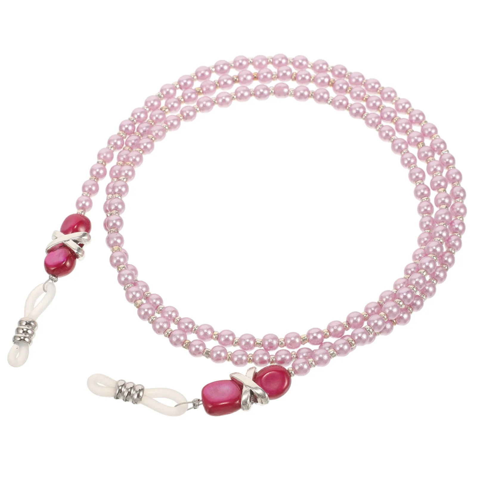 

Beaded Eyeglass Chain For Women Sunglasses Holder Strap Glasses Necklace Secure Luxury Pearl Lanyard Hanger Accessory